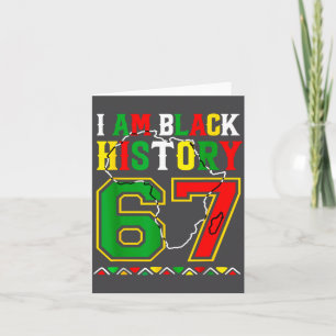 Carte Je suis le Mois de l'Histoire des Noirs 67 Meme Af