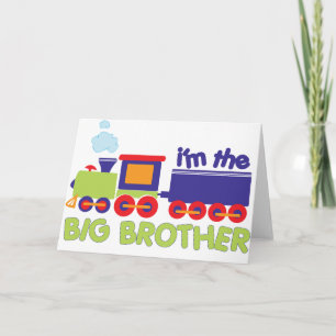 Carte Je suis le T-shirt Big Brother Train