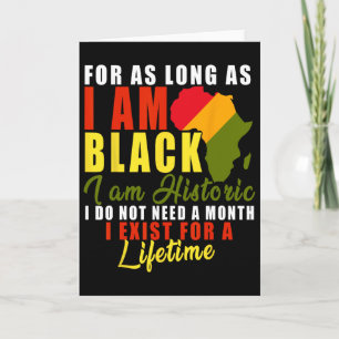 Carte Je suis l'histoire noire Mois de l'histoire des No