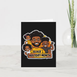 Carte Je Suis Noir Histoire Mois African Pride Black Poi