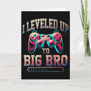 Carte Je suis passé au grand frère Funny Gamer Grand Frè