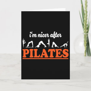 Carte Je suis plus gentil après Pilates Professeur de fi