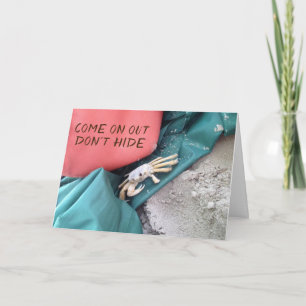 CARTE JE SUIS SORTIE ET FÊTE VOTRE **ANNIVERSAIRE**