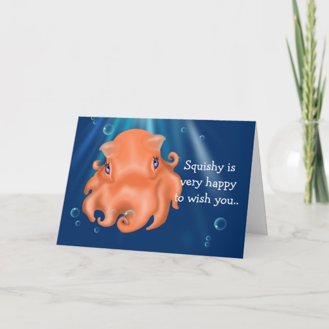 Carte Je suis Squishy (Devant)
