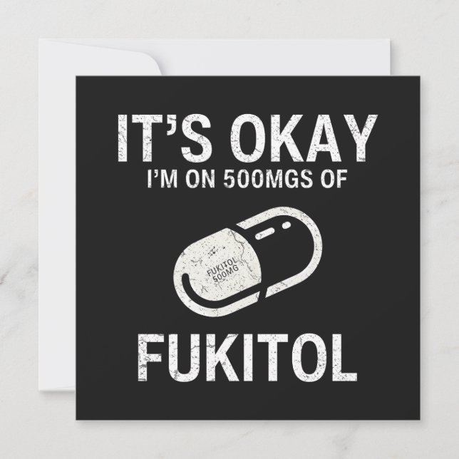 Carte Je suis sur 500 mg de Fukitol (Devant)