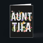 Carte Je suis Tante Tifa T-shirt Tante Tifa Drôle Tante<br><div class="desc">Je suis Tante Tifa T-shirt Tante Tifa Drôle Tante Tifa</div>