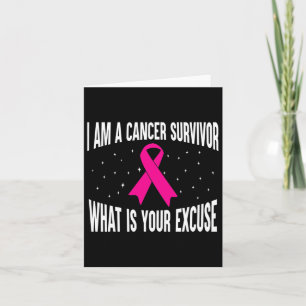 Carte Je Suis Un Cancer Survivant Pink Ribbon Cancer Du