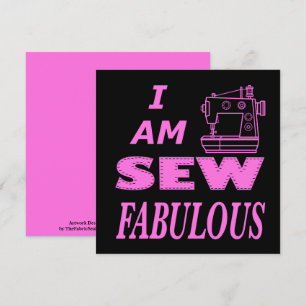 Carte Je Suis Un Peu Fabrique En Noir Et Rose