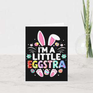 Carte Je suis un peu un lapin de Pâques eggstra drôle mi