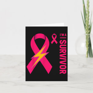 Carte Je Suis Un Survivant Conscience Du Cancer Du Sein