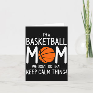 Carte Je Suis Une Maman De Basket On Ne Fait Pas Ça Gard
