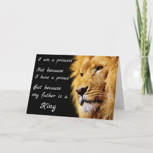 Cartes De Vœux Citation Lion Zazzle Fr