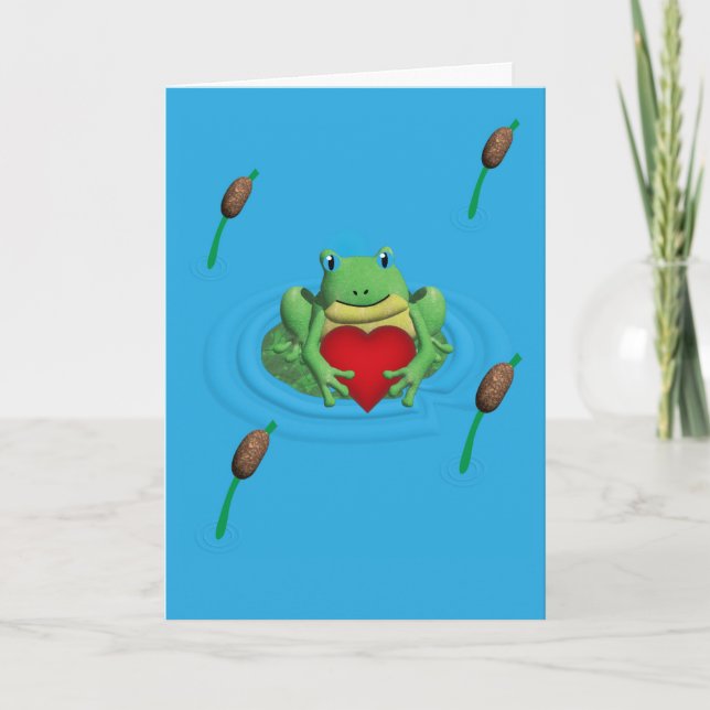 Carte Je t'adore tout simplement pour la Saint-Valentin (Devant)