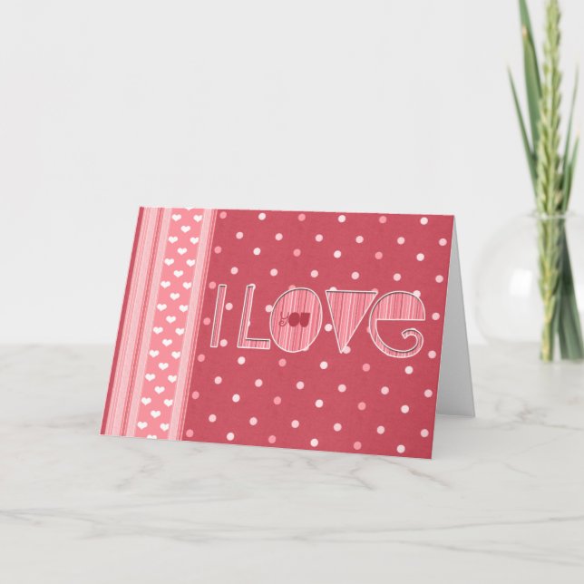 Carte Je T'Aime (Devant)