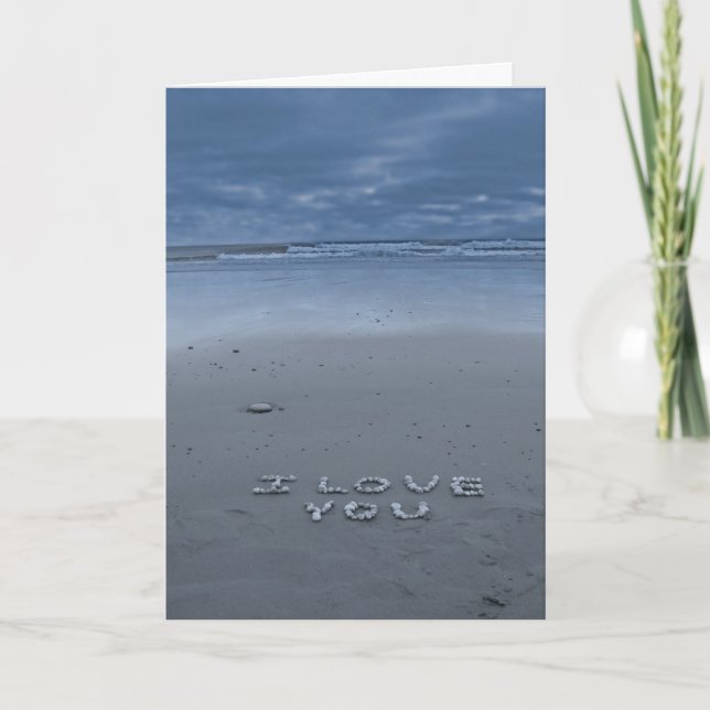 Carte Je t'aime (Devant)