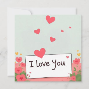 Carte Je T'Aime