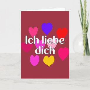 Carte Je t'aime