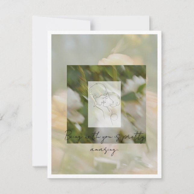 Carte "Je t'aime" (Devant)