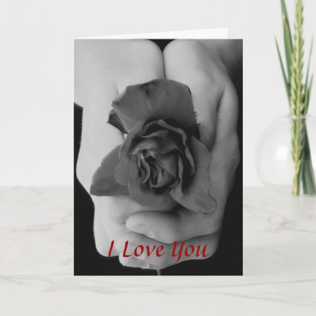 Carte Je t'aime (Devant)
