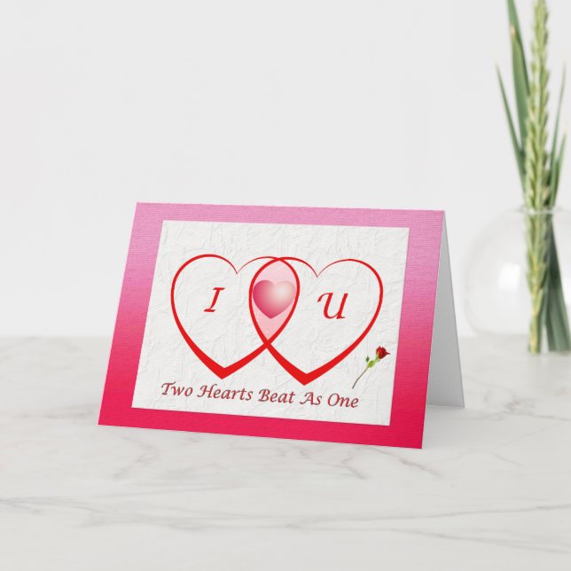 Carte Je T'Aime (Devant)