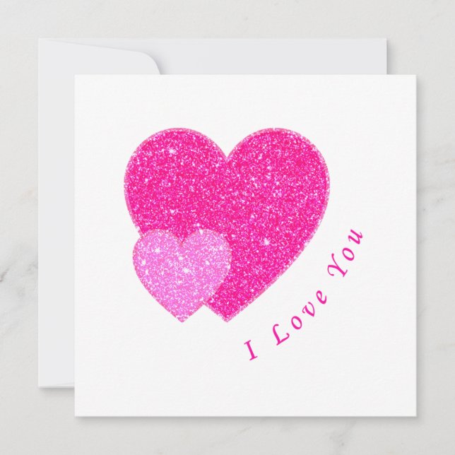 Carte Je T'Aime (Devant)