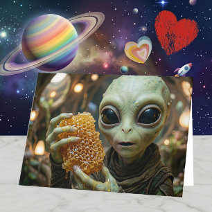 Carte Je t'aime au-delà des étoiles Anniversaire Ext