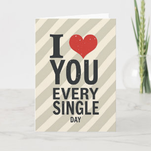 Carte Je T'Aime Chaque Jour