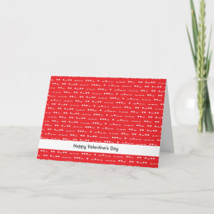Carte Je t'aime Code Morse