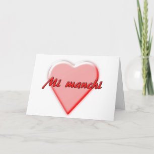 Carte Je t'aime d'absence