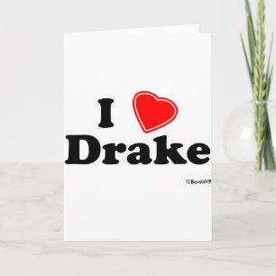 Carte Je T'aime Drake T Shirt