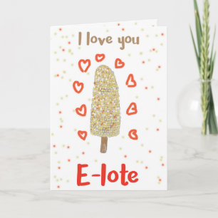 Carte Je t'aime elote