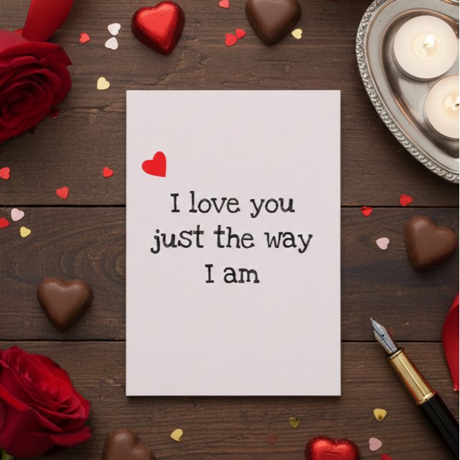 Carte Je t'aime Funny Saint Valentin Anniversaire (Créateur téléchargé)