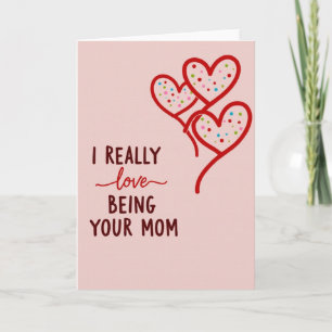Carte Je T'aime Maman