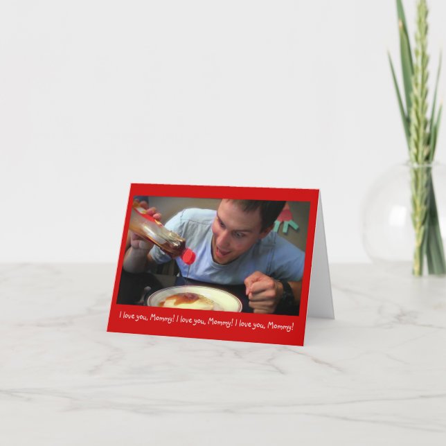 Carte "Je T'Aime Maman !" (Devant)