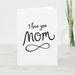 Carte Je T'Aime Maman Pour Toujours