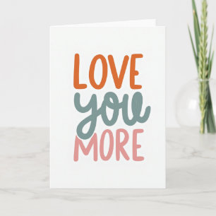 Carte Je T'Aime Plus