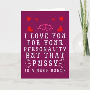 Carte Je t'aime pour ta personnalité