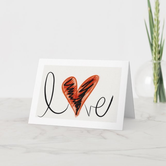 CARTE JE T'AIME POUR TON ANNIVERSAIRE ET CHAQUE JOUR (Devant)