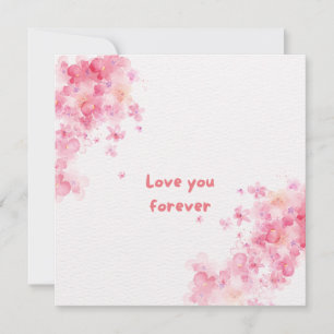 Carte Je t'aime pour toujours