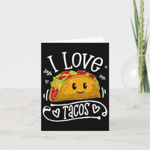 Carte Je T'aime Tacos T Shirt Cinco De Mayo Femmes Homme