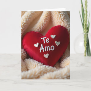 Carte Je T'Aime Te Amo