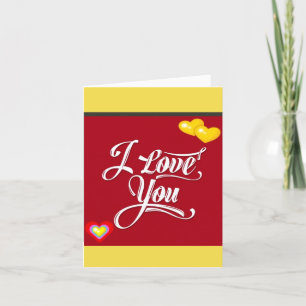CARTE ***JE T'AIME TELLEMENT*** LE DESSIN ANIMÉ À L'INTÉ