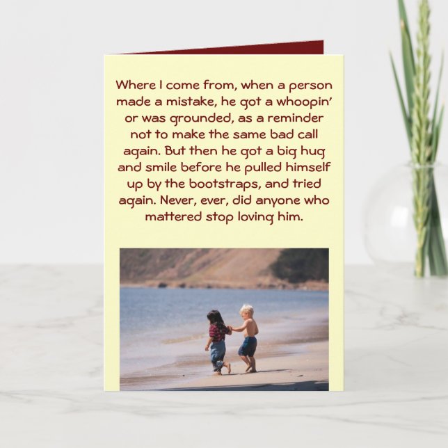 Carte "Je t'aime toujours la carte" (Devant)