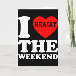 Carte Je T'aime Weekend Drôle Cadeaux De Couple De Campi
