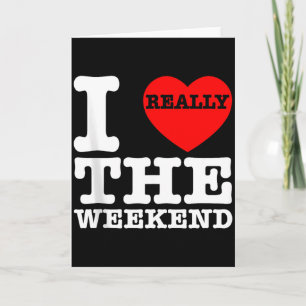 Carte Je T'aime Weekend Drôle Camping Couple Cadeaux Va