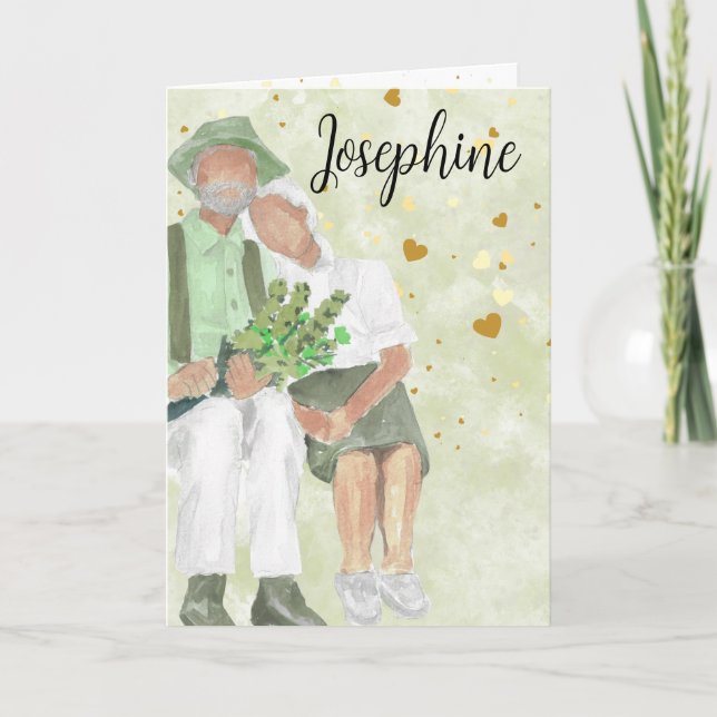 Carte Je te choisirais encore une fois pour un anniversa (Devant)