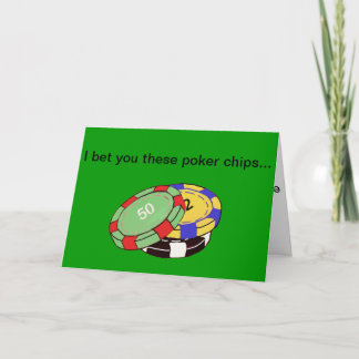Carte Je te parie
