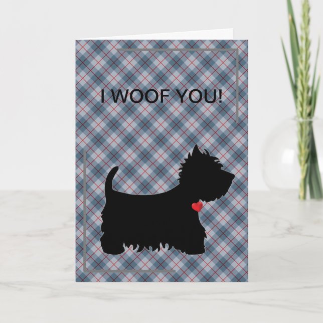 Carte - JE TE WOUF ! (Devant)