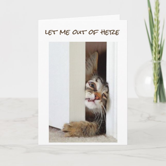 Carte JE VEUX DIRE **HEUREUX 40ème ANNIVERSAIRE** À "VOU (Devant)