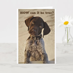 Carte JE VEUX DIRE **HEUREUX 8e ANNIVERSAIRE** à "VOUS"